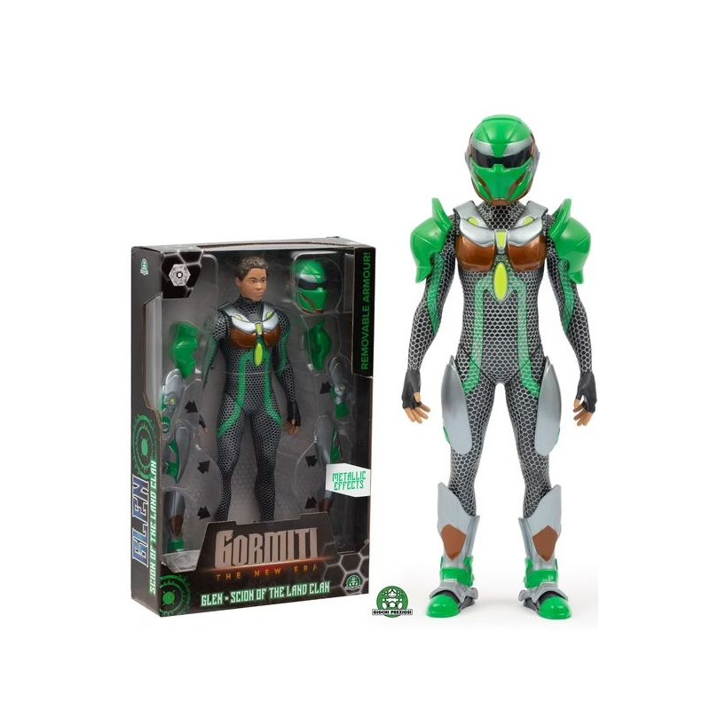 figurina giochi preziosi gormiti con armatura rimovibile 27cm multicolore
