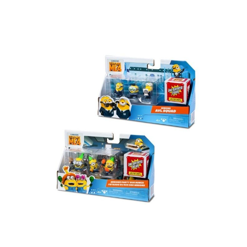 set figurine giochi preziosi mn401000 cattivissimo me 4 multicolore