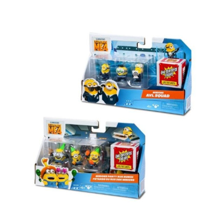 set figurine giochi preziosi mn401000 cattivissimo me 4 multicolore