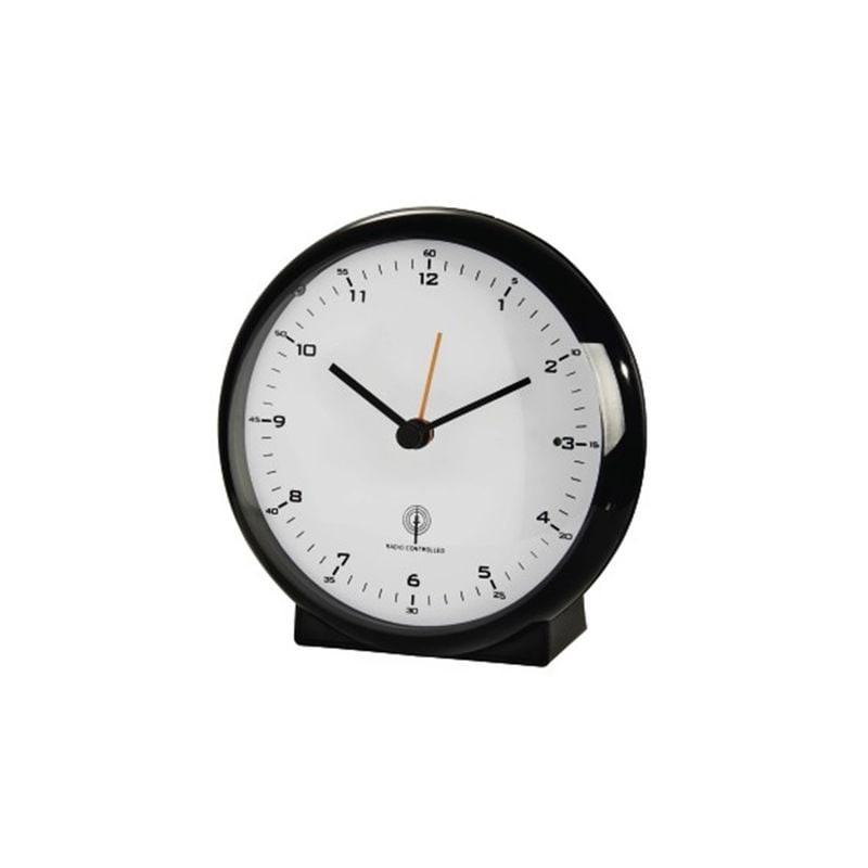 sveglia hama elegance pro radiocontrollata nero/bianco [186317]