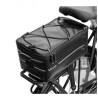 borsa da bicicletta vayox per viaggio 8l va0166 nero [va0166]