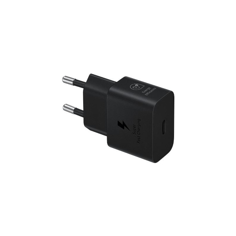 alimentatore da rete samsung usb-c 25w 5v nero [ep-t2510nbegww]