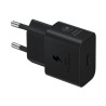 alimentatore da rete samsung usb-c 25w 5v nero [ep-t2510nbegww]