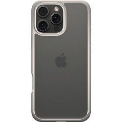 custodia spigen ultra hybrid per apple iphone 16 pro titanio [acs08127]