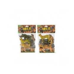 globo animali dello zoo 6pz multicolore