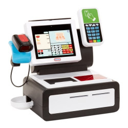 registratore di cassa giocattolo little tikes per bambini multicolore