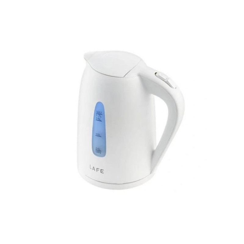 bollitore elettrico lafe essential senza fili 1.7l bianco