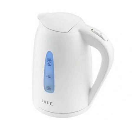 bollitore elettrico lafe essential senza fili 1.7l bianco