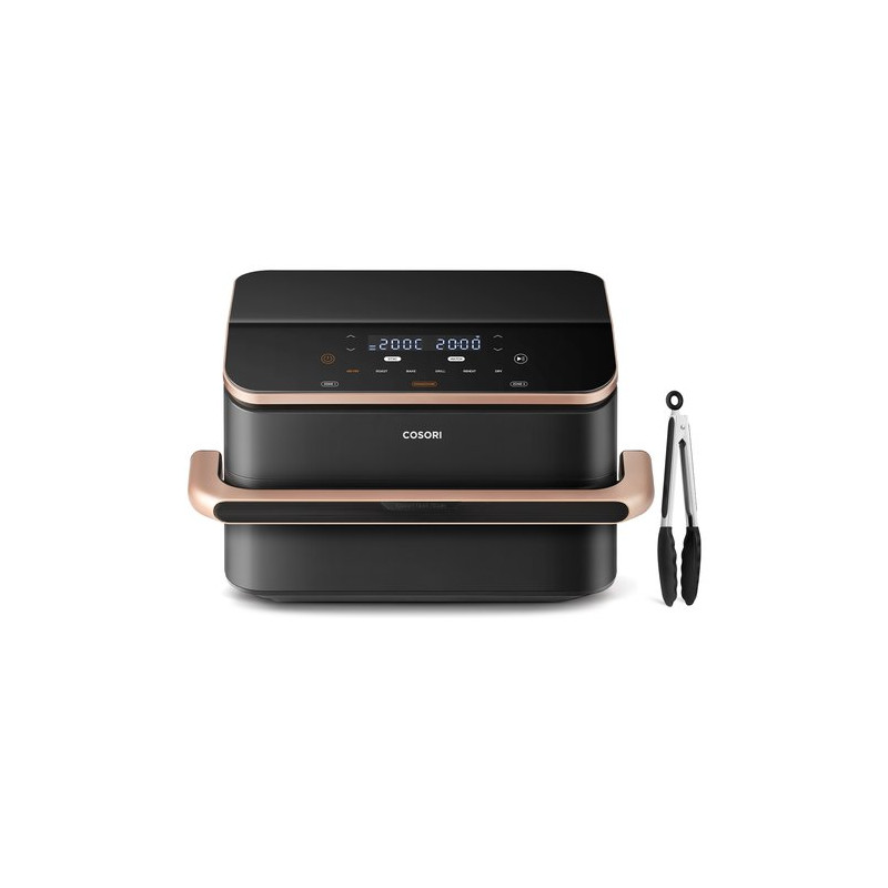 friggitrice ad aria calda cosori tf101s 10l/2800w nero [caf-tf101s-aeur]