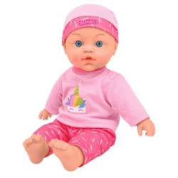 bambola parlante globo bimbo cuor di mamy parla e fa versetti 41cm