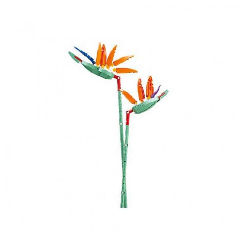 blocchi da costruzione sluban m38-b1101-01 strelitzia reginae