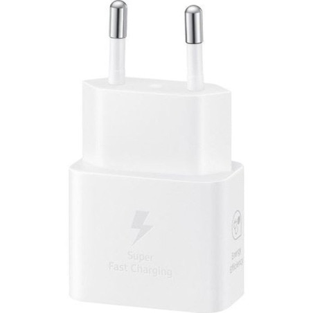 alimentatore di rete samsung ep-t2510 usb-c 25w bianco [ep-t2510nwegww]