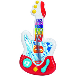 chitarra chicco con 90 melodie per bambini multicolore