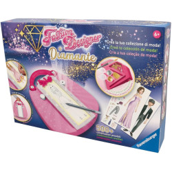 gioco creativo ravensburger fashion designer diamante