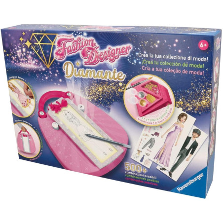 gioco creativo ravensburger fashion designer diamante