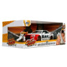 set modellino/figura jada street fighter ryu 6cm con nissan skyline
