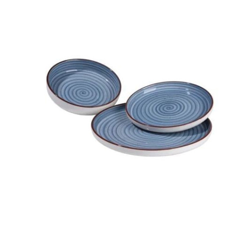 servizio piatti amicasa art 24 vertigo azzurro