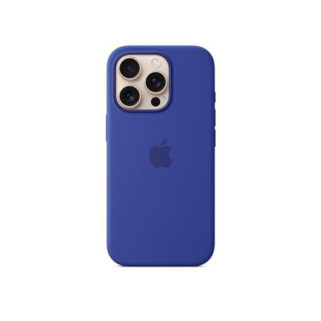 custodia apple per iphone 16 pro con magsafe in silicone blu [myyp3zm/a]