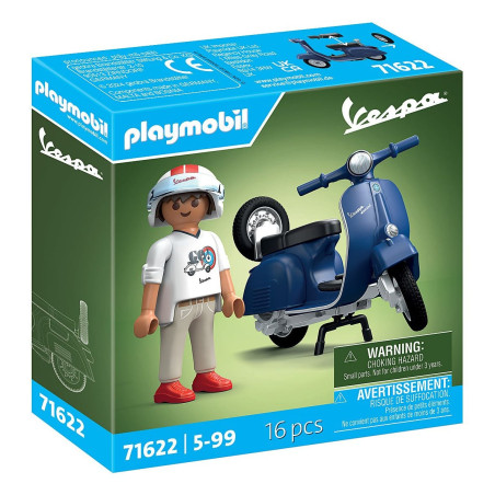 playmobil 71622 vespa 150 sprint velocce blu [71622]