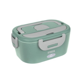 portapranzo elettrico n'oveen nature verde/grigio [lb725]