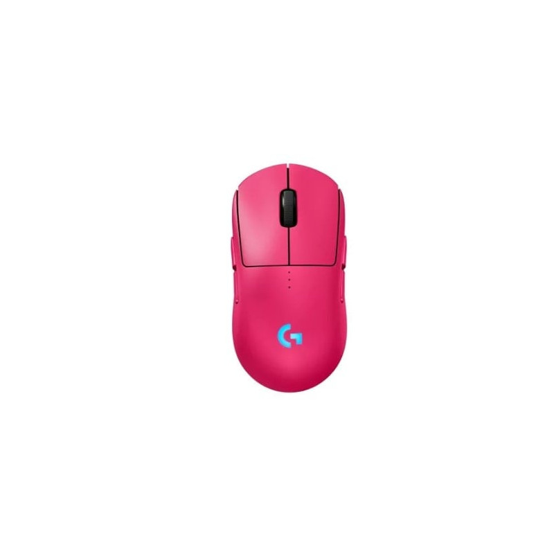 mouse logitech g pro 2 senza fili ottico 32000dpi magenta [910-007309]