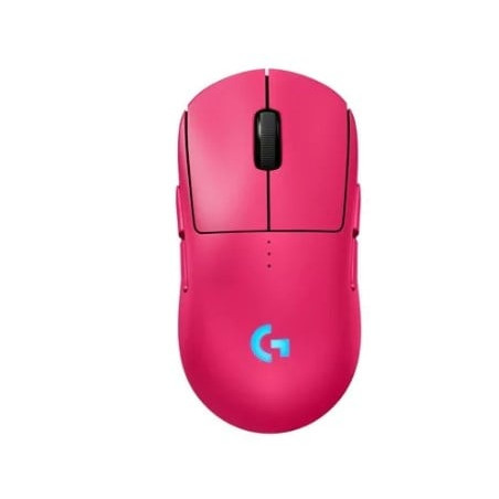 mouse logitech g pro 2 senza fili ottico 32000dpi magenta [910-007309]
