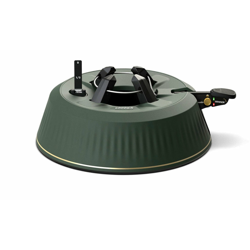 supporto per albero di natale krinner x-260 36cm 3.5l verde [94325]