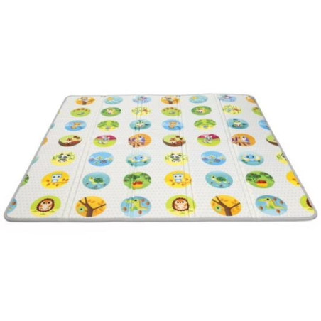 tappetino in schiuma chicco magic forest maxi 2in1: giocare+imparare