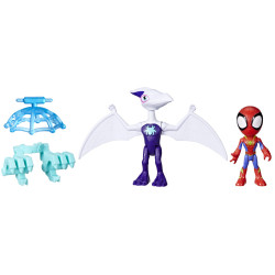 hasbro marvel spidey e i suoi fantastici amici dino-webs multicolore