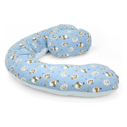 cuscino gravidanza baby idea 5801 fm polly 50x140cm assortito