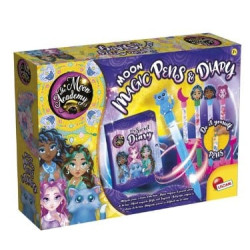 gioco creativo lisciani academy moon magic pens & diary