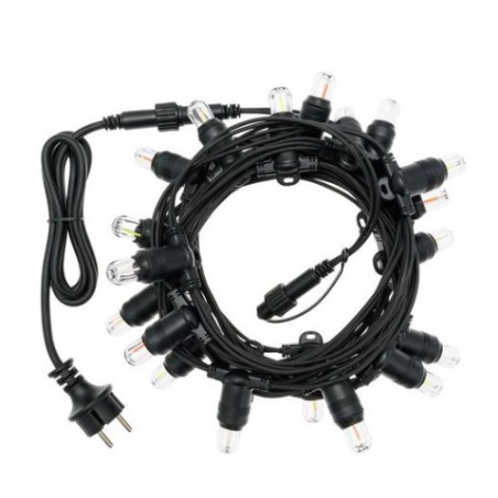 luci lotti 66236 xmas king filo led e14 papaya 6m multicolore