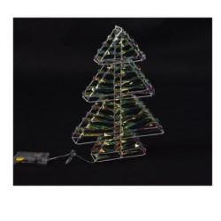 decoro luminoso mercury 43294 albero metal