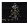 decoro luminoso mercury 43294 albero metal