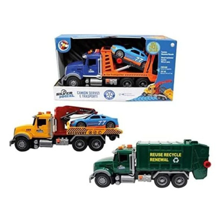 camion ods silver wheel 41415 servizi e trasporti con luci e suoni