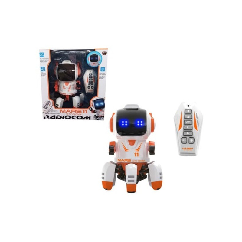 giocattolo ods robot 11 city patrol radiocomandato 19cm