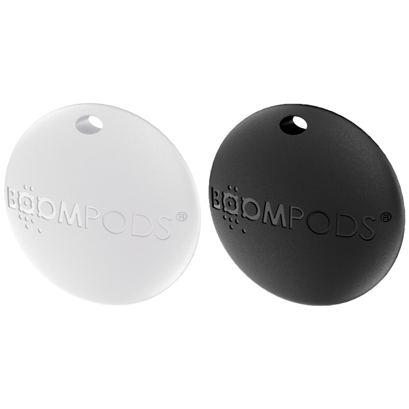 localizzatore boompods boomtag bianco/nero 2pz [tupac1]