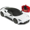modellino reel toys maserati mc20 auto telecomandata 1/24 bianco/nero