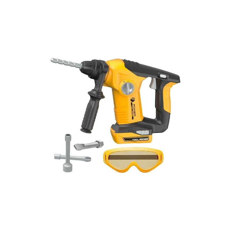 giocattolo odg odg1023 power tools percussione con accessori de luxe