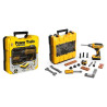 giocattolo odg odg1024 power tools valigetta attrezzi con trapano