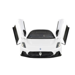 reel toys auto telecomandata maserati mc20 1/12 bianco/nero