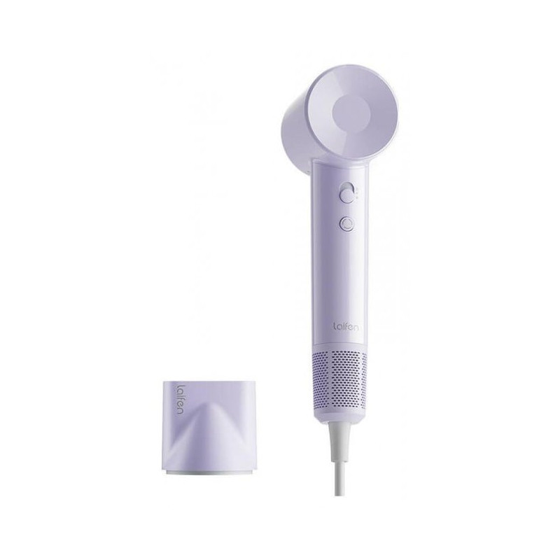 asciugacapelli laifen a ionizzazione cablato 1400w 100000rpm viola