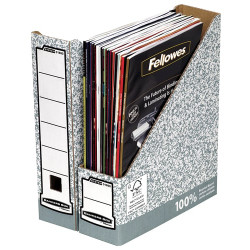 portariviste fellowes 0186004 bankers box system a4 80mm per letteratura
