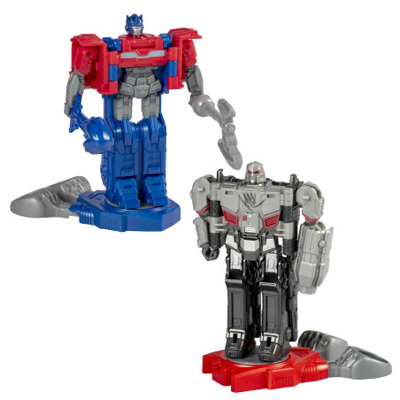 hasbro robot battlers optimus prime e megatron/robot transformers/2