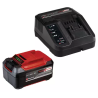 kit di avviamento einhell pxc con batteria e caricabatteria 18v 5.2