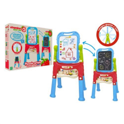 giocattolo globo 05594 vitamina g lavagna magnetica girevole + accessori