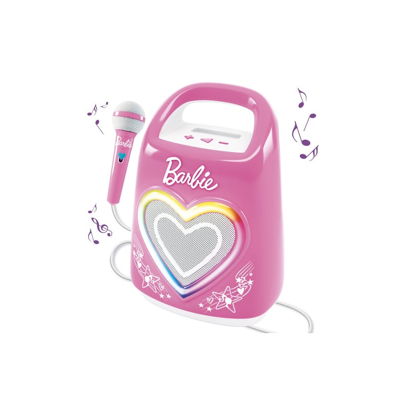 gioco educativo lisciani barbie karaoke partymaker rosa [104475]