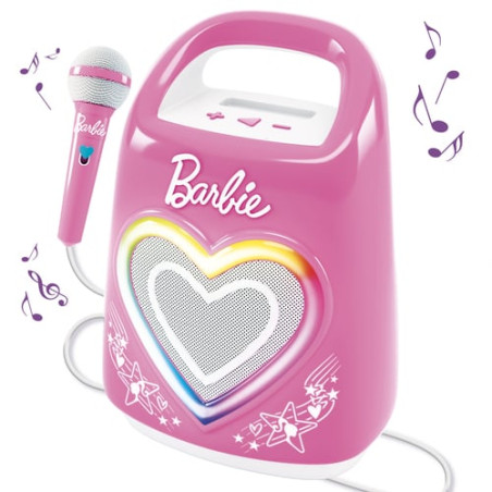 gioco educativo lisciani barbie karaoke partymaker rosa [104475]