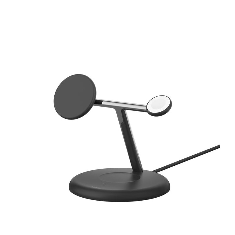 supporto di ricarica belkin boostcharge pro wireless 3in1 nero [wiz023vfbk]