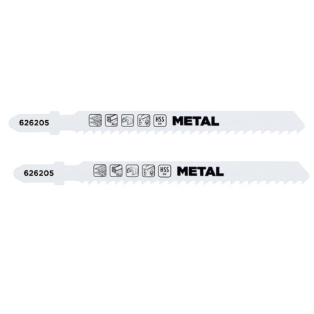 set lame kwb seghetto alternativo in metallo 2pz